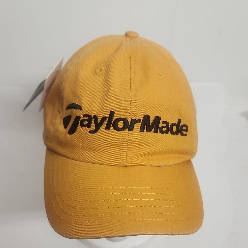 TaylorMade Mustard Yellow Golf Cap NWT
